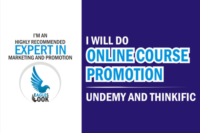 I will promote your online course to 700 million active audience