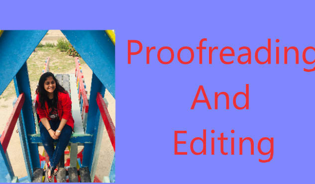 I will provide a professional proofreading and editing service