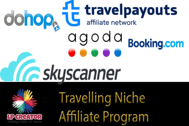 I will provide a ready made easy money hotel flight affiliate website