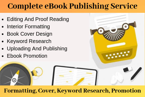 I will provide complete self publishing services to publish on KDP