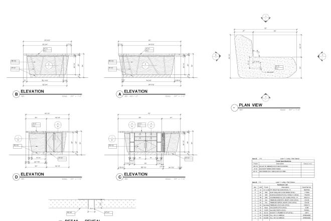 I will provide high quality architectural millwork