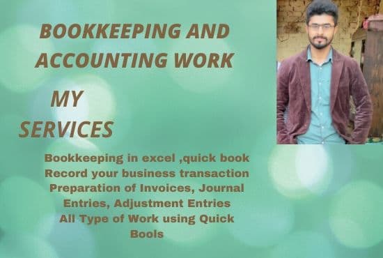 I will provide virtual accounting and bookkeeping services