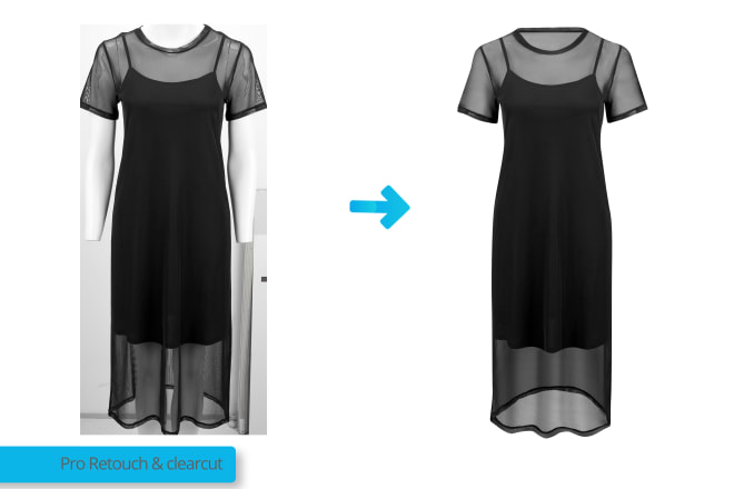 I will retouch your ecommerce photos and remove the background