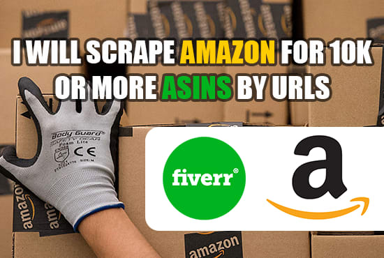 I will scrape amazon for asin list and more product details