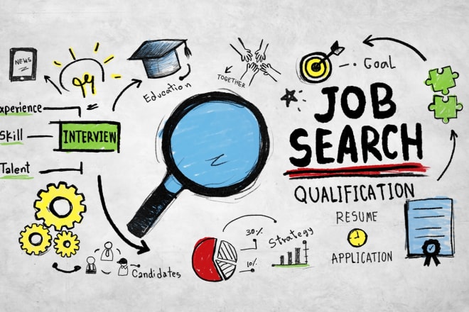 I will search and apply a suitable job for you through top job search websites