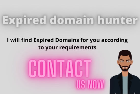 I will search niche relevant expired domain have da 90plus backlink