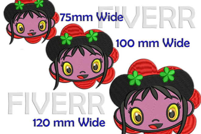 I will sell this ready to stitch embroidery file,