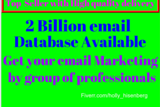 I will send 50,000,000 bulk emails,email blast with email marketing