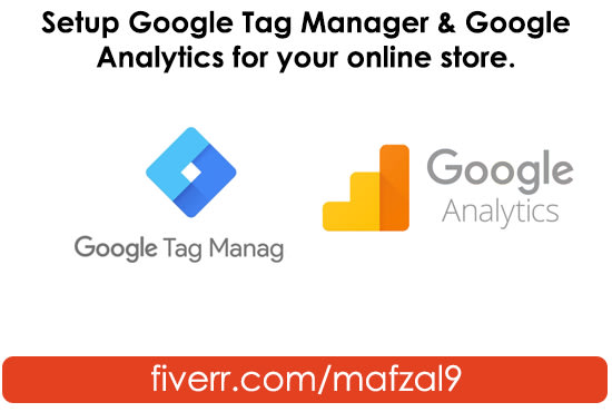 I will set up and install google analytics and tag manager