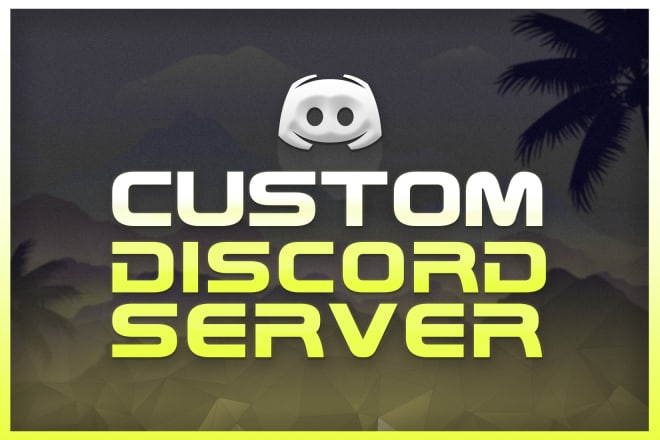 I will setup a discord server custom to your needs