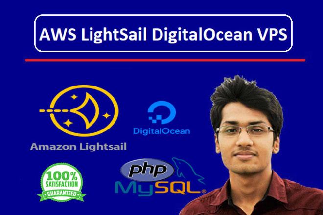 I will setup AWS lightsail or digitalocean droplet for wordpress vestacp