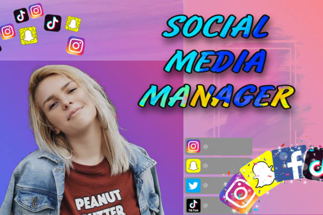 I will social media marketing manager