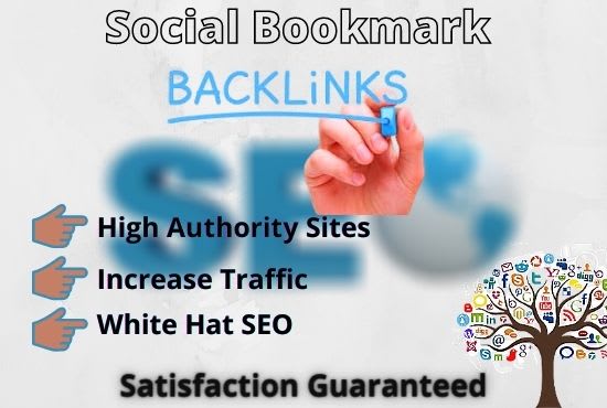 I will submit high quality social bookmark backlinks