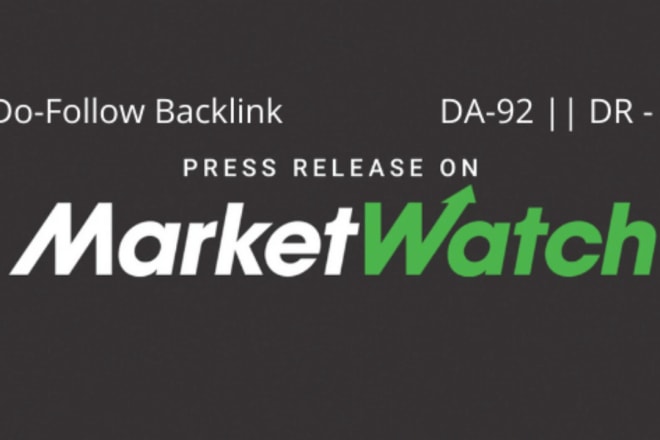 I will submit your press release on da 93 marketwatch