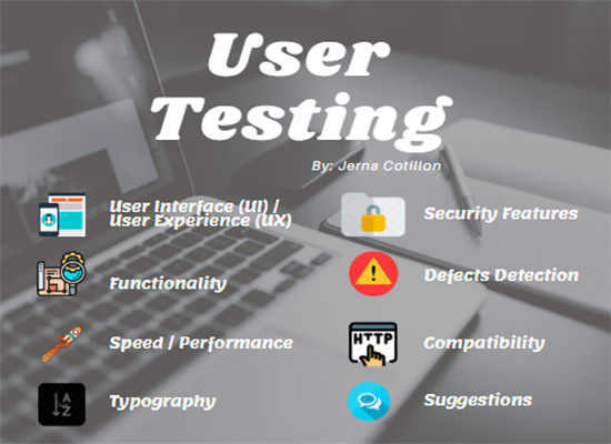 I will test your website or application ui and ux, functionality and many more