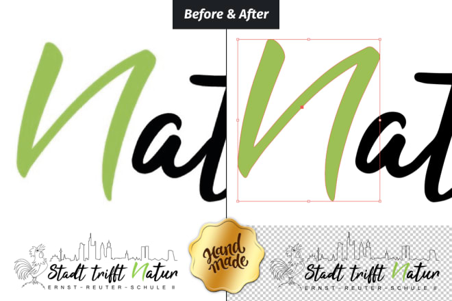 I will trace, convert any sketch, graphic or logo into vectors