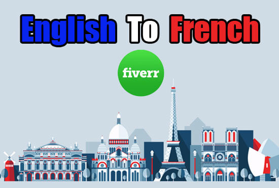 I will translate english to french