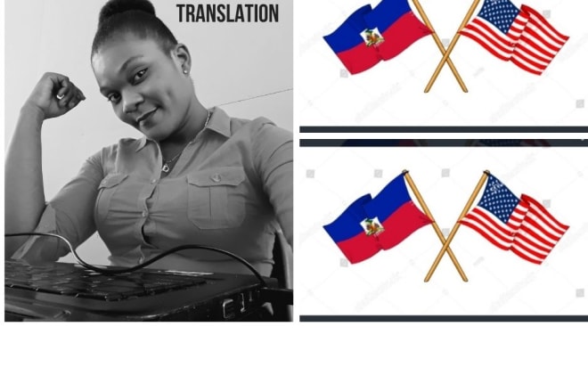 I will translate english to haitian creole and vice versa