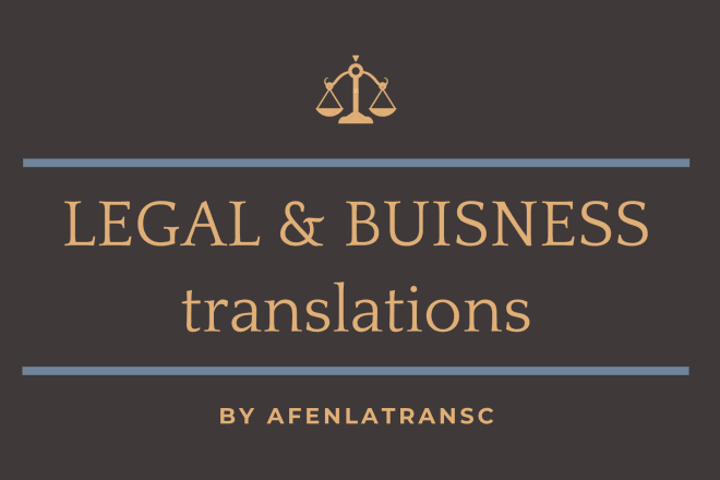 I will translate your legal documents french english arabic