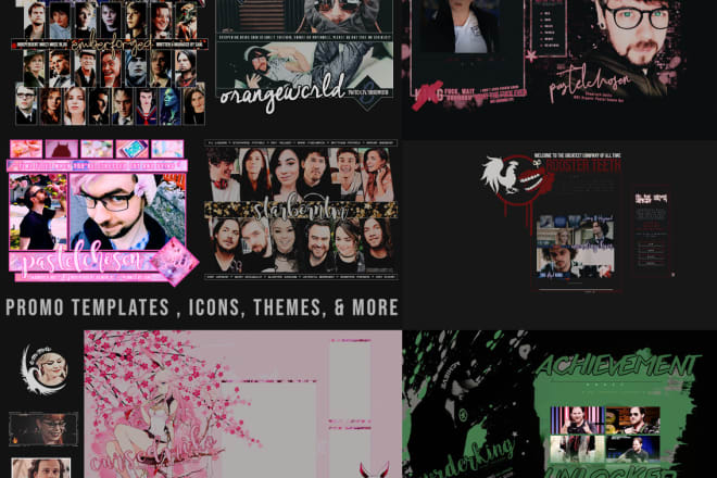I will tumblr themes, codes, and graphics