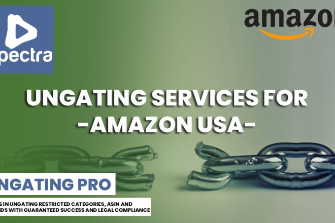 I will ungate amazon USA restricted categories asin and brands