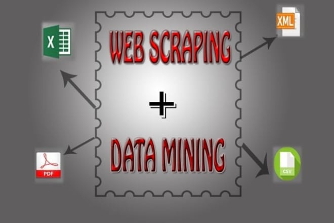 I will web scrape, data mine, data collect anything with python