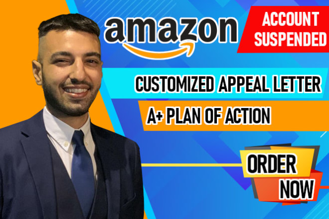 I will write amazon suspension appeal letter to reinstate your account