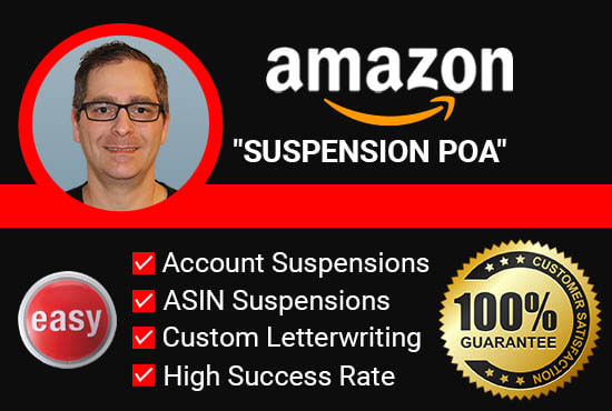 I will write an amazon suspension appeal letter poa