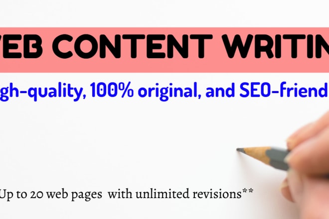 I will write optimized content for your website
