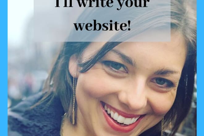 I will write some amazing web page content