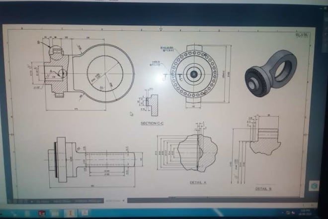 I will 2d mechanical, civil layout plans 3d modeling in auto cad,inventor,solid edge