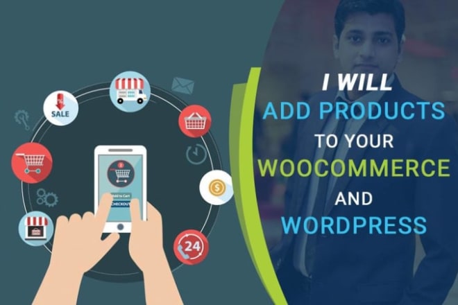 I will add products to your wordpress woocommerce store