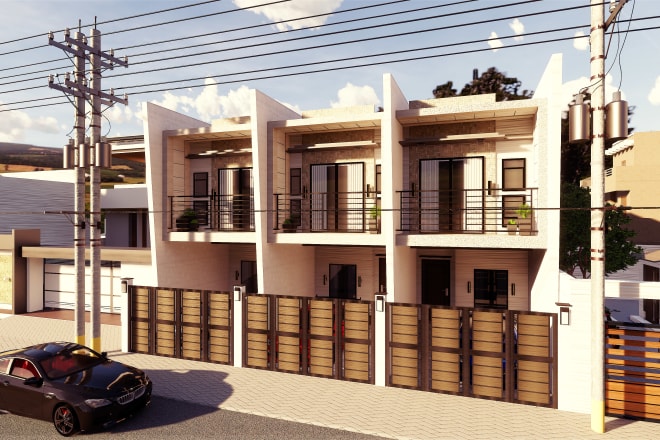 I will architectural rendering services and autocad drafting