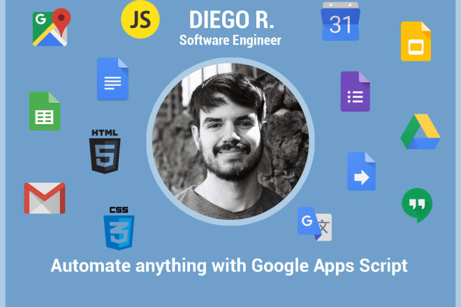 I will automate anything with google apps script