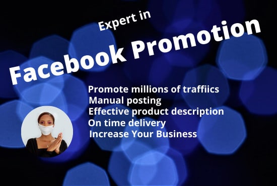 I will be your facebook promotion specialist