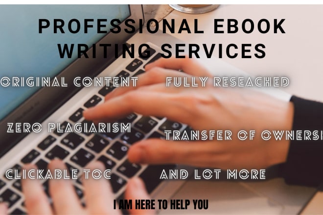 I will be your unique ebook writer ghost writing you the best selling ebook