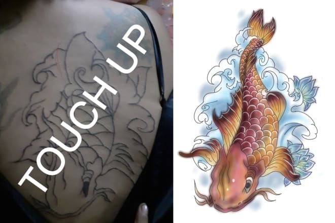 I will beautify your tattoo with a cover up design