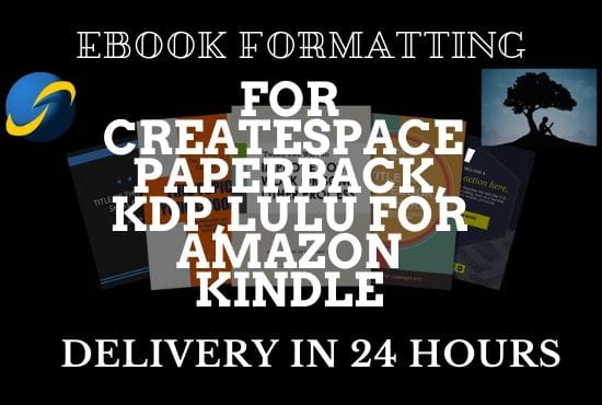 I will book formatting design layout and publish convert to ebook