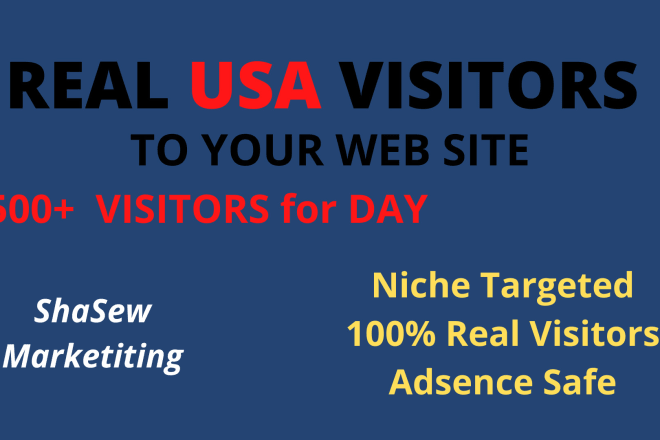 I will bring USA targeted daily visitors to your website