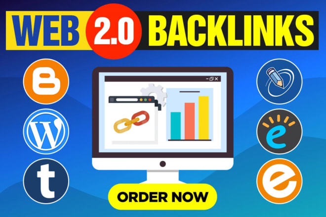 I will build 50 high authority web 2 0 backlinks