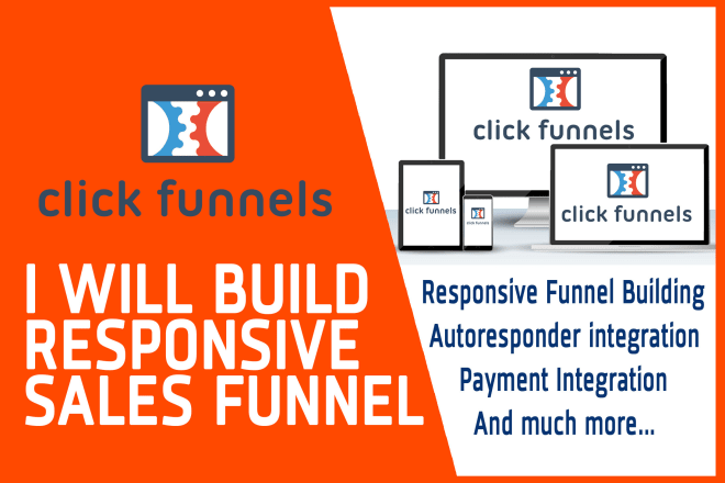 I will build funnels using clickfunnels and leadpages