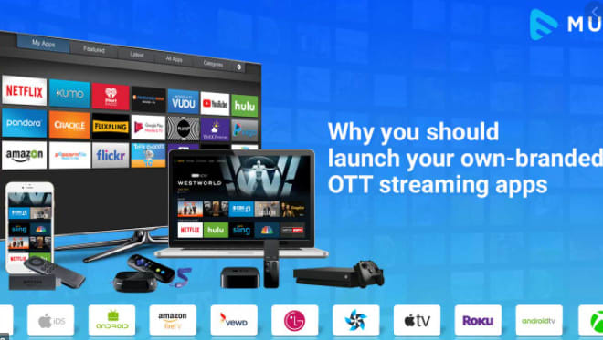I will build roku and amazon tv channel app ott videoplatform for live streaming