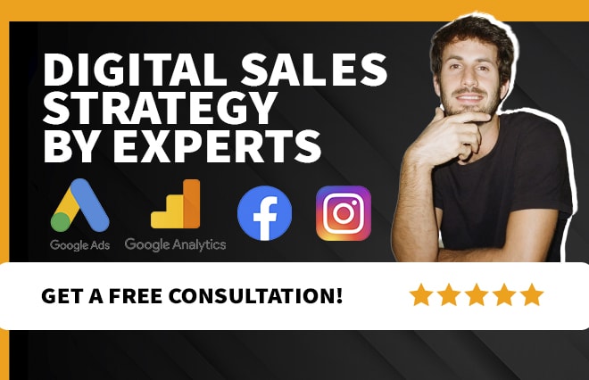 I will build your digital marketing sales strategy