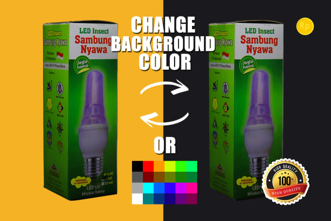 I will change background color of your online shop product