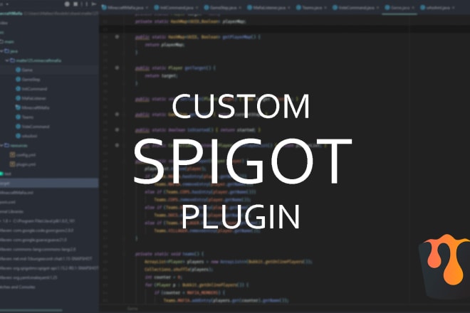 I will code a custom spigot plugin for your minecraft server