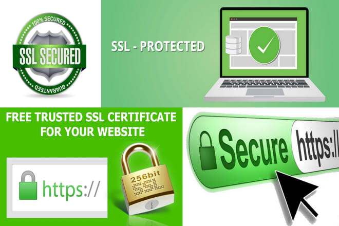 I will configure and install the free SSL certificate for lifetime