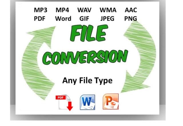 I will convert pdf to word, excel, ppt, jpg