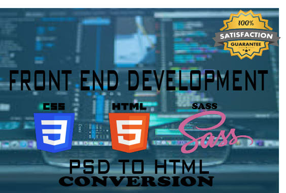 I will convert your PSD into responsive HTML CSS with unlimited revisions