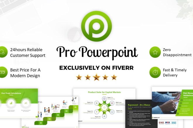 I will create a modern powerpoint presentation