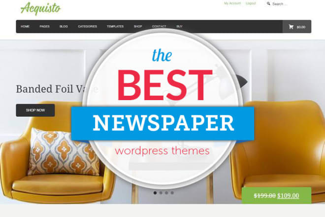 I will create a newspaper or magazine website using licensed wordpress theme